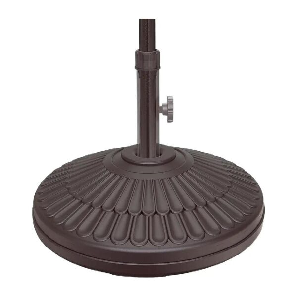 Heavy Duty Patio Umbrella Base with HDPE Recyclable Plastic Construction