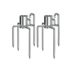 Heavy Duty Rotisserie Spit Roast Forks for Hexagon and Square Rods