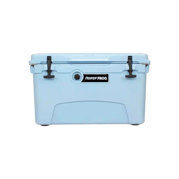 Heavy Duty Roto-Molded 45 Quart Plastic Ice Chest with LED Interior Light