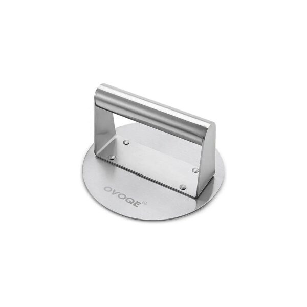 Heavy Duty Stainless Steel Smash Burger Press for Juicy and Flavorful Burgers