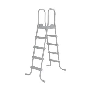 Heavy Duty Steps and Durable Corrosion-Resistant Frame 52 inch Above Ground Pool Ladder