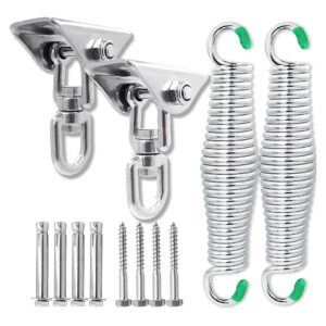 Heavy Duty Swing Hanging Spring Kit for Porches, Hammocks, and Sandbags