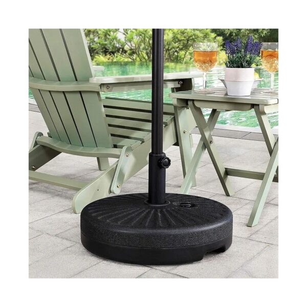 Heavy Duty Umbrella Base for Increased Wind Resistance