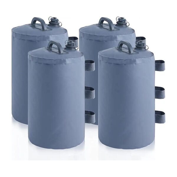 Heavy Duty Water Weight Bags for Canopies and Gazebos Gray 4pcs/Pack