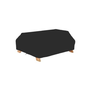 Heavy Duty Waterproof Picnic Table Bench Seat Cover 96 Inch Long Black Outdoor