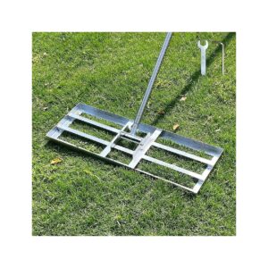 Heavy Duty and Durable Yard Leveling Rake for Garden, Backyard, Golf, and Lawn