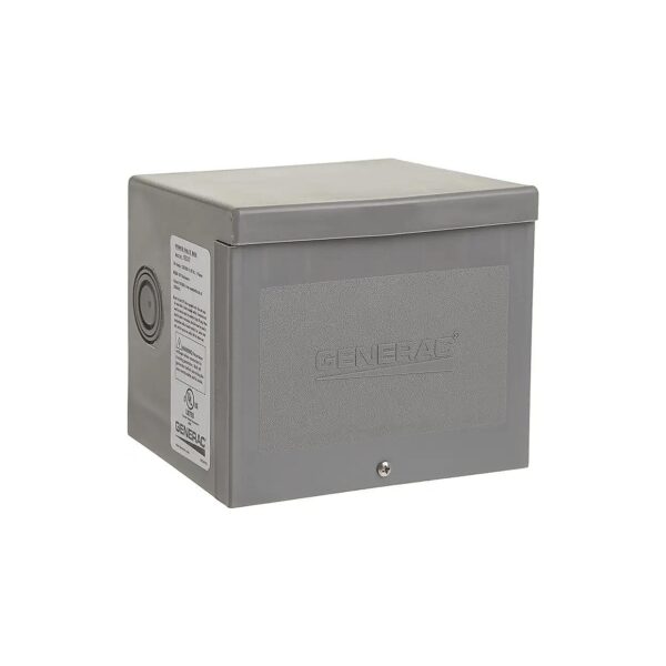 Heavy-Duty 30-Amp Power Inlet Box for Generator Connection and Transfer