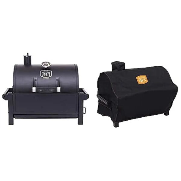 Heavy-Duty Charcoal Grill With Custom-Fit Cover