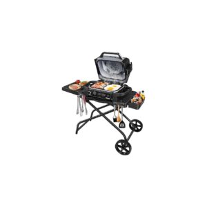 Heavy-Duty Folding Grill Stand for Large Grills, Traeger Ranger, and Blackstone 22