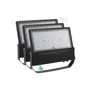 Heavy-Duty LED Floodlights with High-Cost Light Beads for Outdoor Lighting, 3-Pack