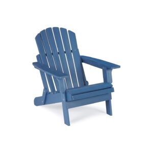 Heavy-Duty Oversized Wooden Adirondack Chair with Pre-Assembled Backrest and Seat Board