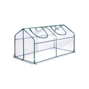 Heavy-Duty Portable Greenhouse with High Light Transmission for Indoor Outdoor Use