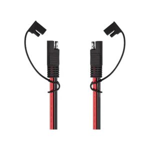 Heavy-Duty SAE to SAE Extension Cable for Tractor and Lawn Mower Battery Connection