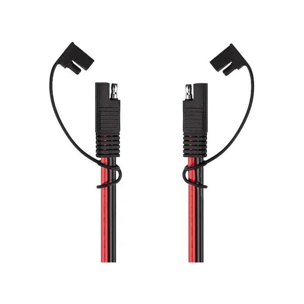 Heavy-Duty SAE to SAE Extension Cable for Tractor and Lawn Mower Battery Connection