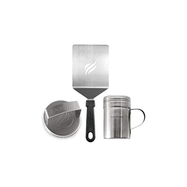 Heavy-Duty Stainless Steel Burger Press Kit with Spice Dred