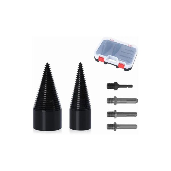 High Carbon Steel Wood Splitter Drill Bits with Split Flute Type for Easy Wood Splitting