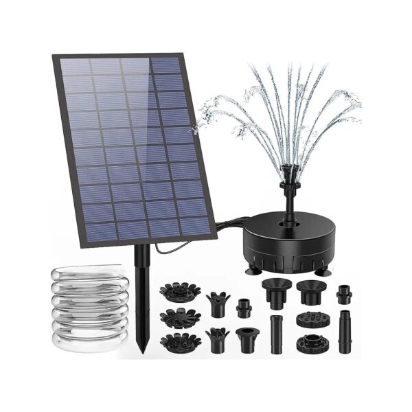 High Efficiency Solar Water Pump Kit for Outdoor Fountain Garden and Pool Decoration