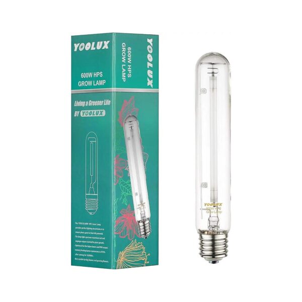 High Lumen 600W HPS Bulb for Home and Commercial Plant Growing Systems