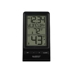 High Precision Digital Thermometer with 24 Hour Time and Calendar Display