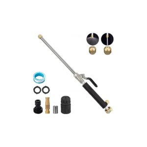 High Pressure Power Washer Wand for Garden Hose with 3 Jet Nozzles and Quick Connectors