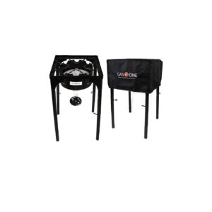 High Pressure Propane Camp Stove with 200,000-BTU Heat Output and Adjustable Height