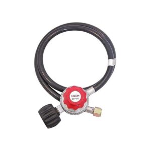 High Pressure Propane Regulator with 4FT Hose and Female Flare Fitting