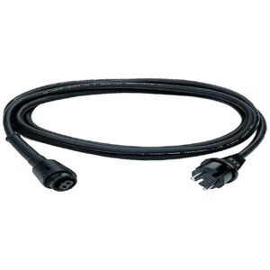 High Quality Black Cable 4M in Length for 240V and 3240 Watts