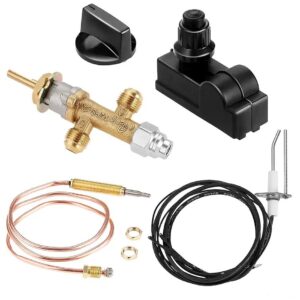 High Quality Durability Low Pressure Fire Pit Gas Control Valve Kit with Button Igniter