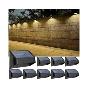 High Quality Solar Outdoor Lights 8 Pack - IP65 Waterproof and 30LM LED Light Beads