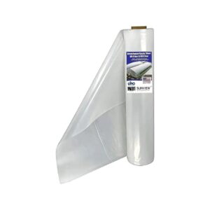 High Strength Clear Polyethylene Plastic Material for Greenhouse 6 mil x 10x25 ft