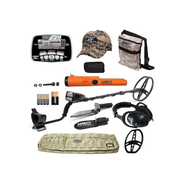 High Tech Metal Detector Special with PinPointer and Accessories