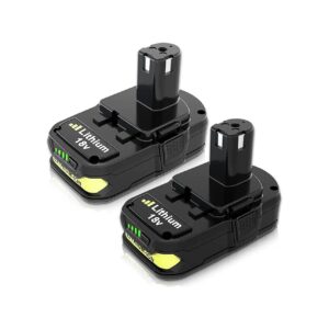 High-Capacity 18V Li-Ion Battery Pack for Ryobi 18 Volt Power Tools