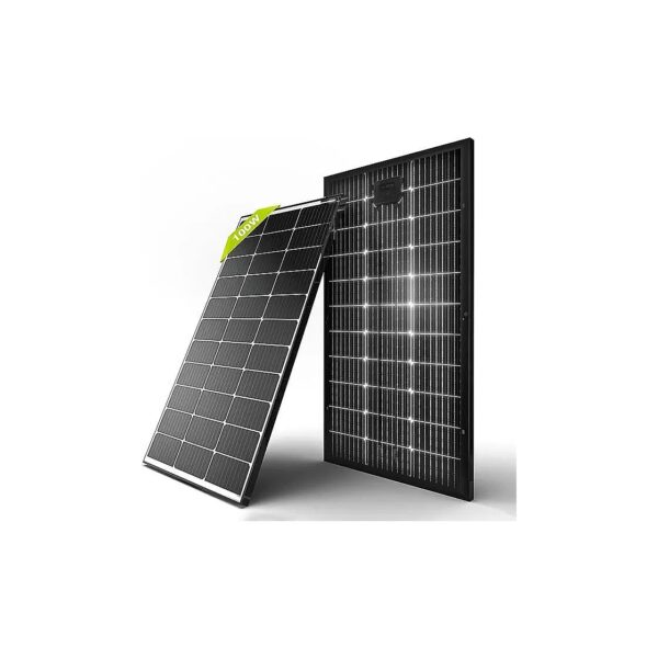 High-Efficiency 100W Black Frame Solar Panel for RV Marine Boat Off Grid Systems