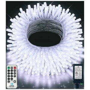 High-Efficient LED Christmas Lighting for Home and Yard, 600 LEDs Cool White