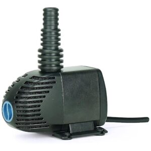 High-Flow 528 GPH Pump for Small Ponds, Fountains, and Waterfalls