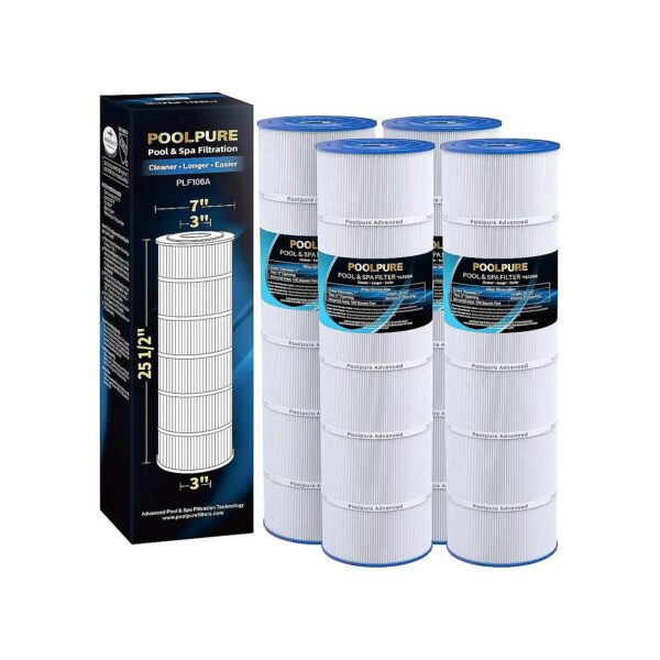 High-Performance 106 Sq Ft Filter Cartridge Replacement for Consistently Clean Water