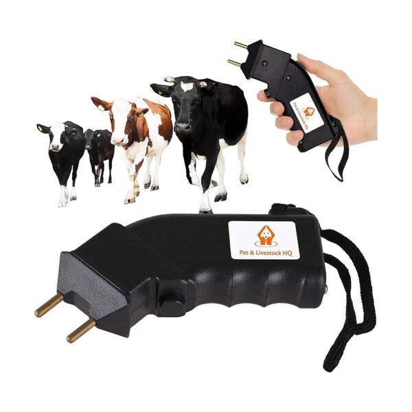 High-Powered Handheld Cattle Prod for Efficient Sorting