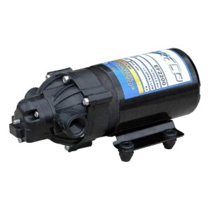 High-Pressure 12V Diaphragm Pump with 3/8" FNPT Ports