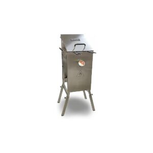 High-Pressure 4-Gallon Stainless Fryer with Integrated Drain Valve and Braided LPG Hose