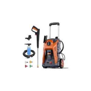 High-Pressure Electric Power Washer with 4000 PSI, 25FT Hose, and 4 Quick Connect Nozzles