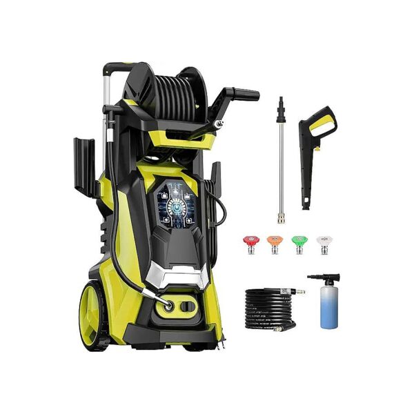 High-Pressure Electric Pressure Washer with Three Modes and Adjustable PSI