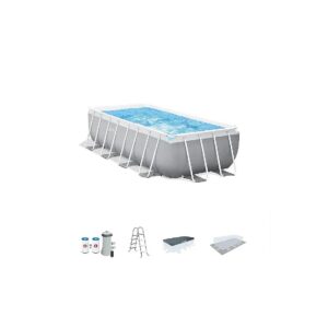 High-Quality 16x8ft Above Ground Pool with Removable Ladder and Pool Cover