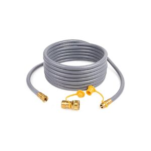 High-Quality 3/8'' ID Gas Hose for Weber, Char-Broil, and Other Appliances, 24-Foot