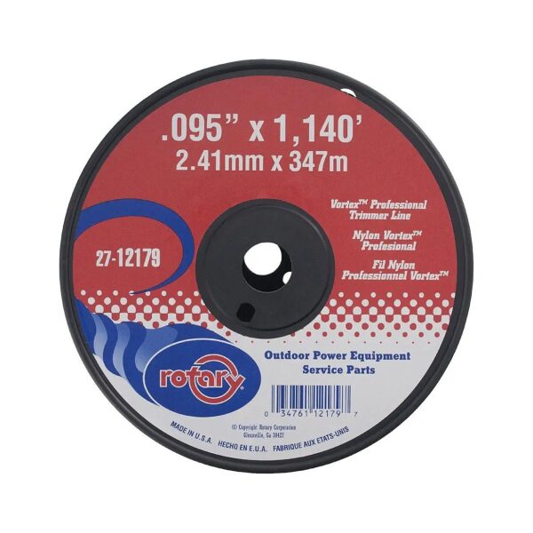 High-Quality American Made Vortex Trimmer Line 095 Diameter 1140 Feet 5 Pound Spool