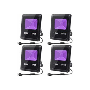 High-Quality Black Light Flood Lights for UV LED Illumination and Black Light Effects