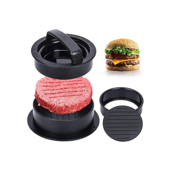 High-Quality Hamburger Press for Stuffed Burgers, Sliders, and Big Patties