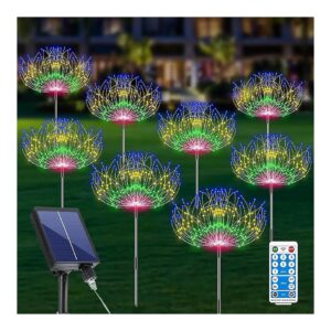 High-Quality Solar Firework Lights for Outdoor Garden Decor