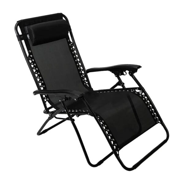 High-Quality Zero Gravity Reclining Chair with Built-In Headrest and Durable Fabric