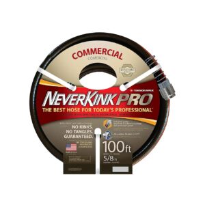 High-Temperature 5/8-in x 100-feet Water Hose with Anti-Kink Technology