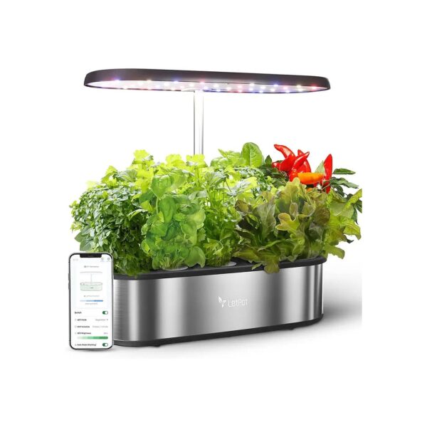 High-Yielding Indoor Hydroponic Garden Kit with LED Lighting and 5L Water Tank